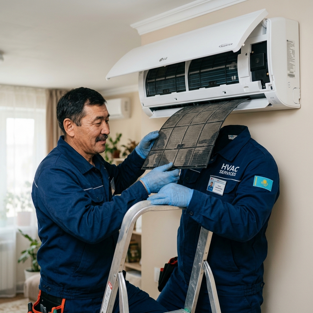 Чистка внутреннего блока кондиционера