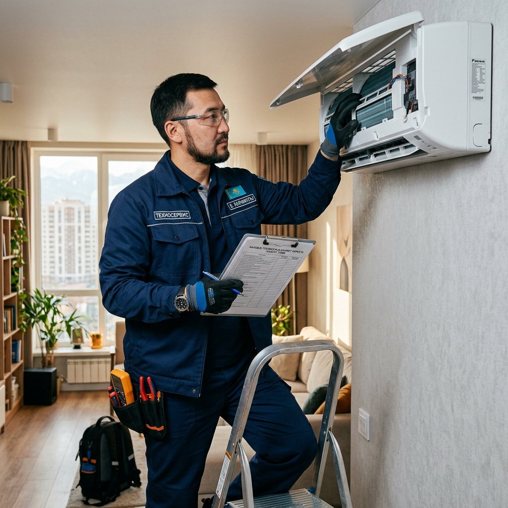 Техническое обслуживание кондиционера специалистом